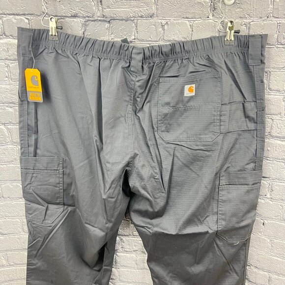 Carhartt Ripstop Boot Cut 8 Pocket Cargo Scrub Pants 3XL - Picture 3 of 6